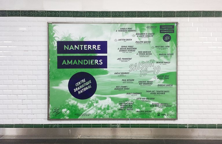 Nanterre-Amandiers 18/19 (poster)